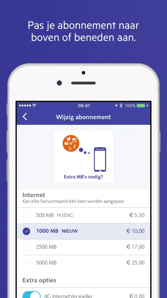Mijn Telfort应用截图