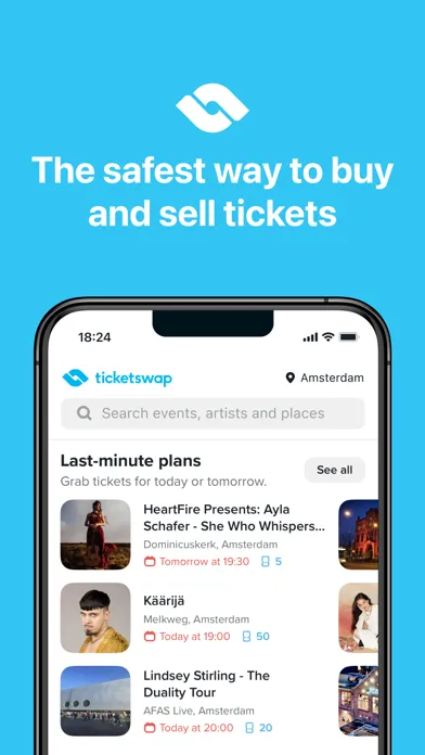 TicketSwap - Buy, Sell Tickets স্ক্রিনশট