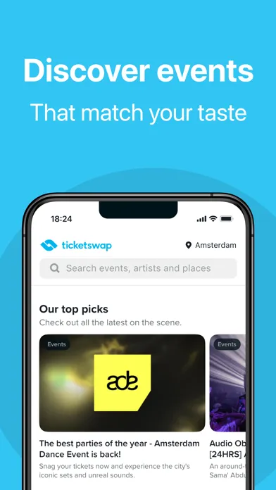 TicketSwap - Buy, Sell Tickets স্ক্রিনশট