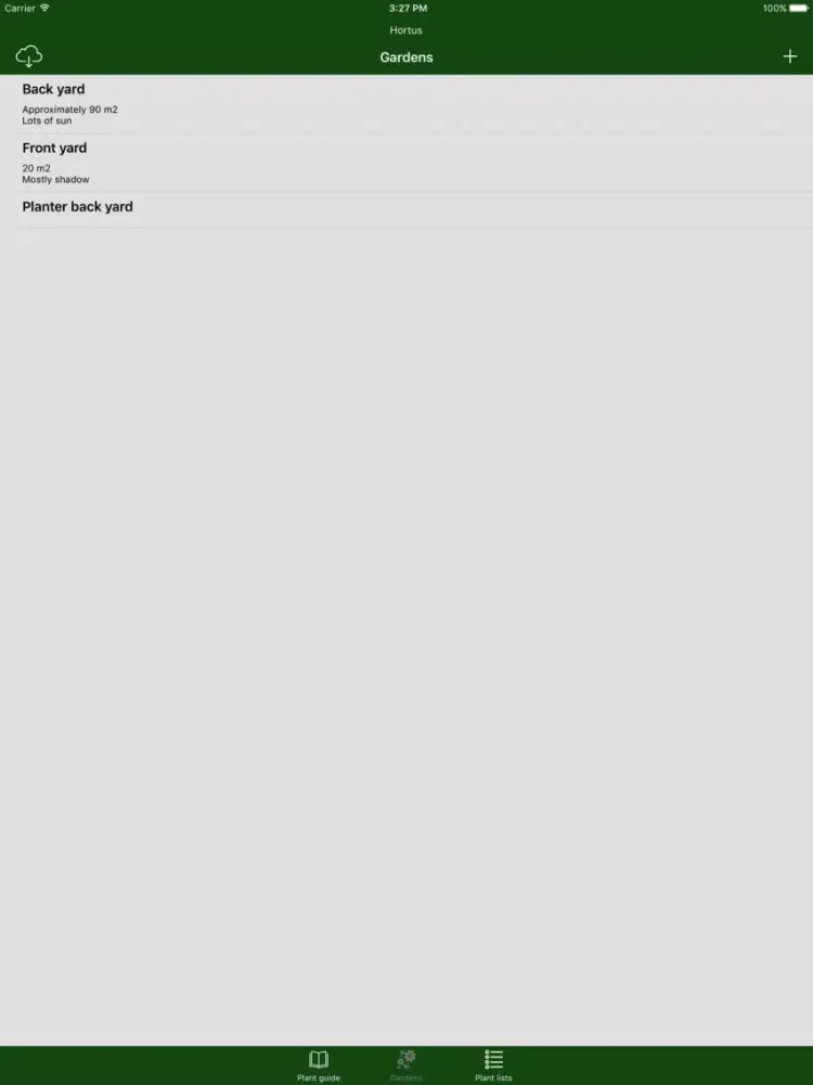 Hortus - Plants in your garden iPad  Screenshots