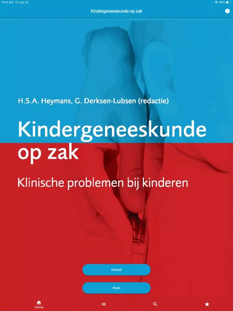 Скриншоты Kindergeneeskunde op zak iPad 