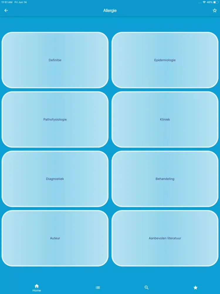 Скриншоты Kindergeneeskunde op zak iPad 