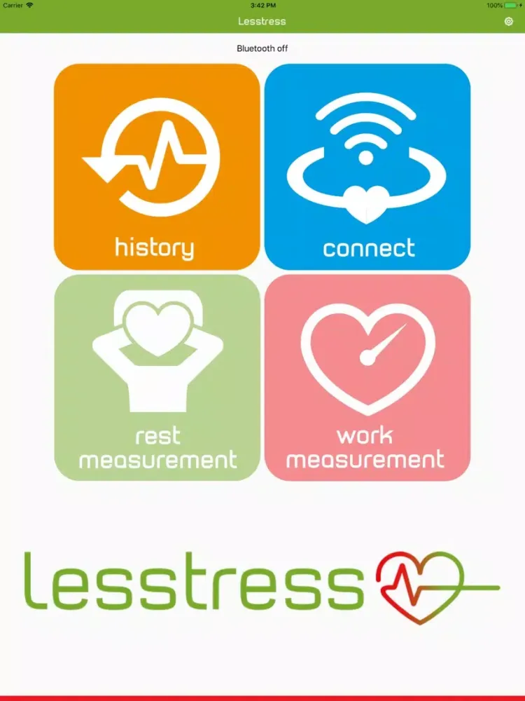 Lesstress iPad 應用截圖
