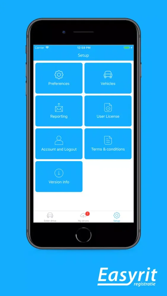 EasyRit - drive tracking Screenshots
