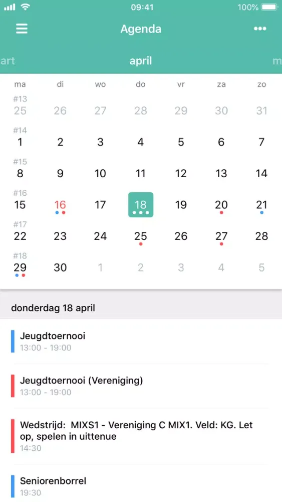 hdm hockeyvereniging Screenshots