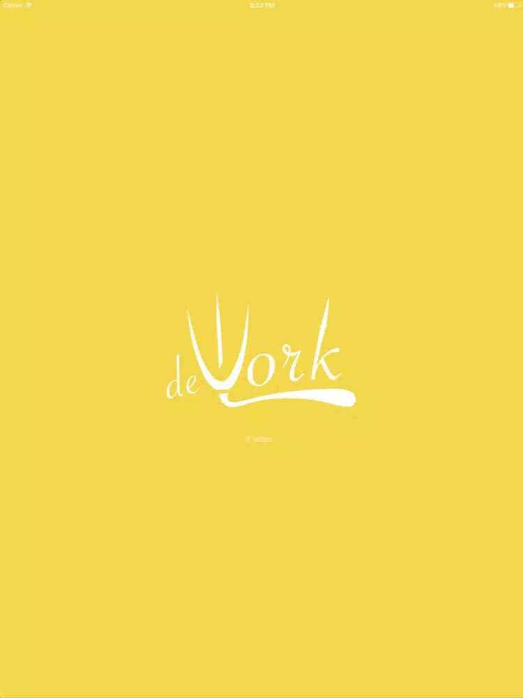 De Vork iPad  Screenshots