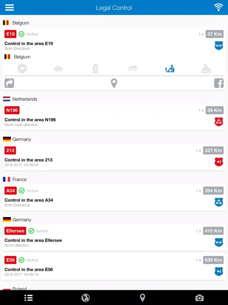 Legal Control iPad  Ekran Görüntüleri