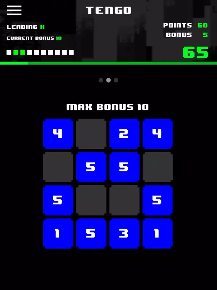 Capturas de tela do Tengo Game iPad 