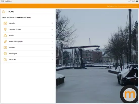 Meppel Afval iPad  Screenshots