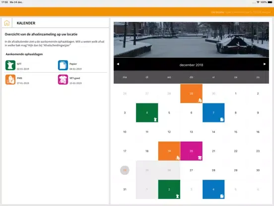Meppel Afval iPad  Screenshots