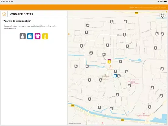 Meppel Afval iPad  Screenshots