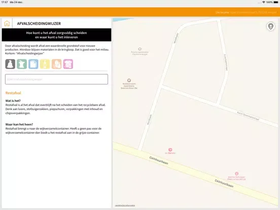 Meppel Afval iPad  Screenshots