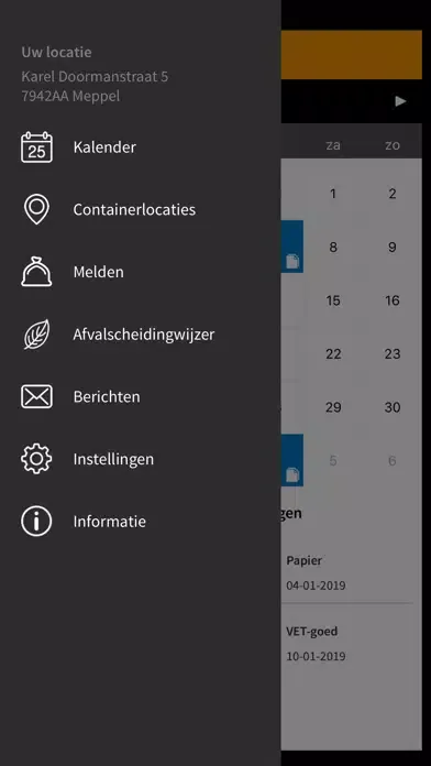 Meppel Afval Screenshots