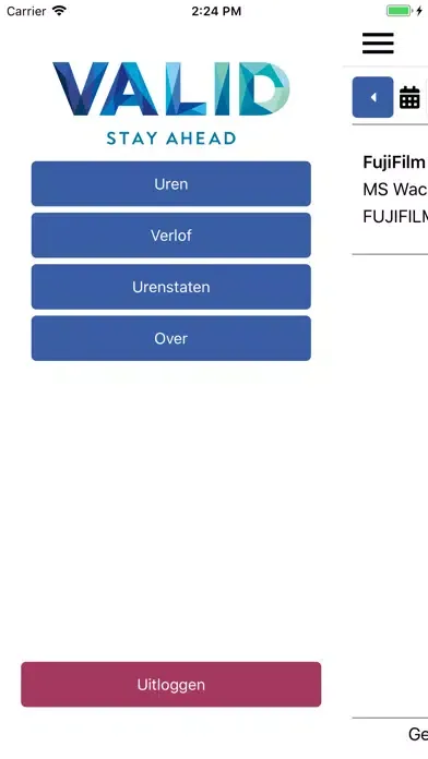 Valid Uren Ekran Görüntüleri
