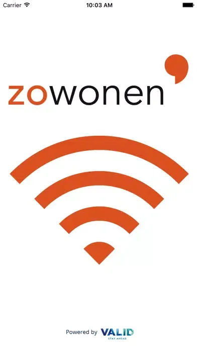 Tangkapan layar ZOwonen WiFi