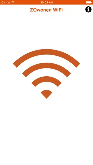 Tangkapan layar ZOwonen WiFi
