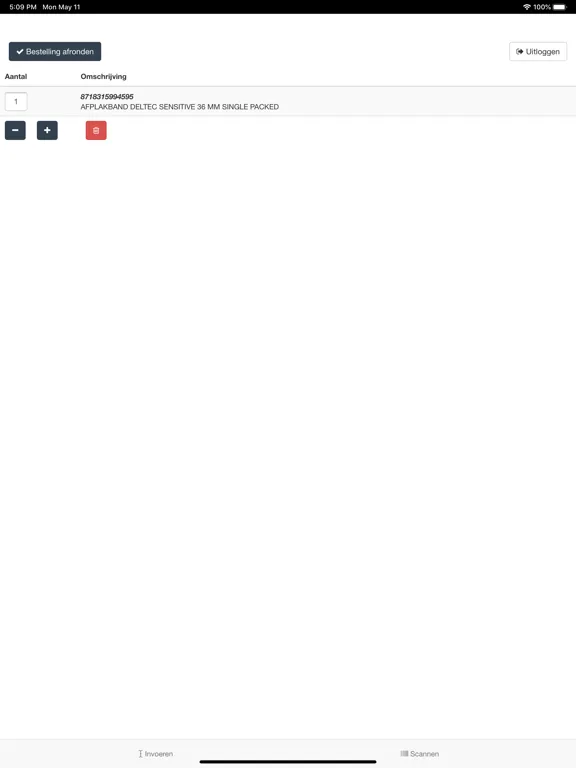 Скриншоты Bestelapp Van Wijk Verf iPad 