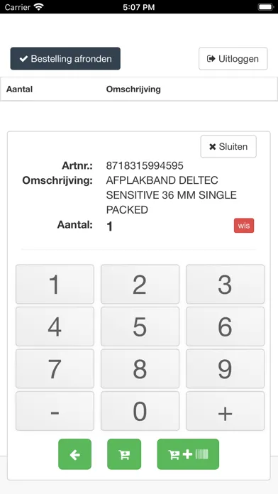 Скриншоты Bestelapp Van Wijk Verf