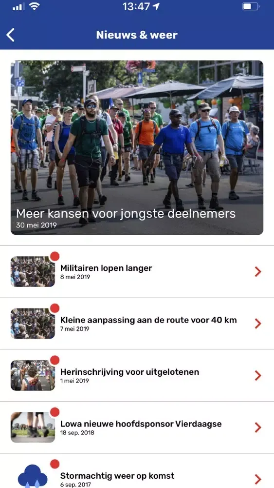 تصاویر Vierdaagse