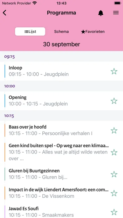 Captures d'écran de Voor de Jeugd Dag 2024