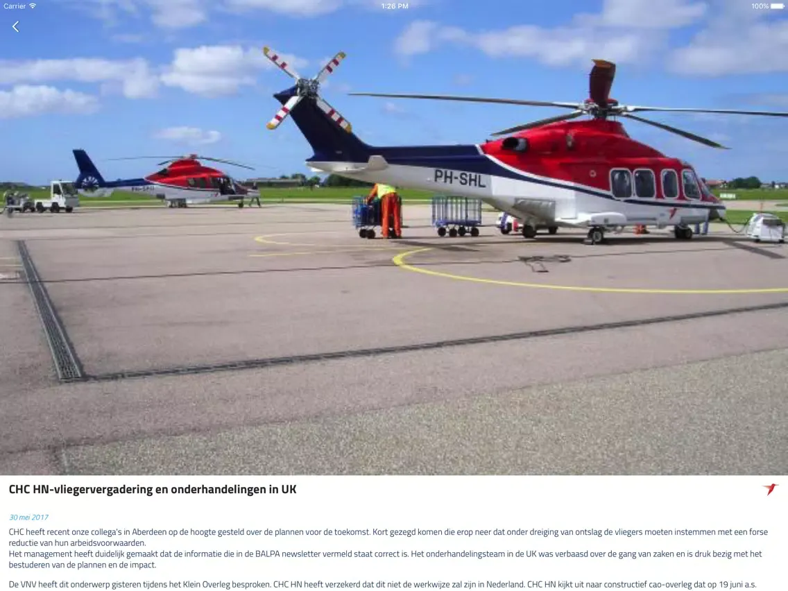 Ver. Ned. Verkeersvliegers iPad  Screenshots