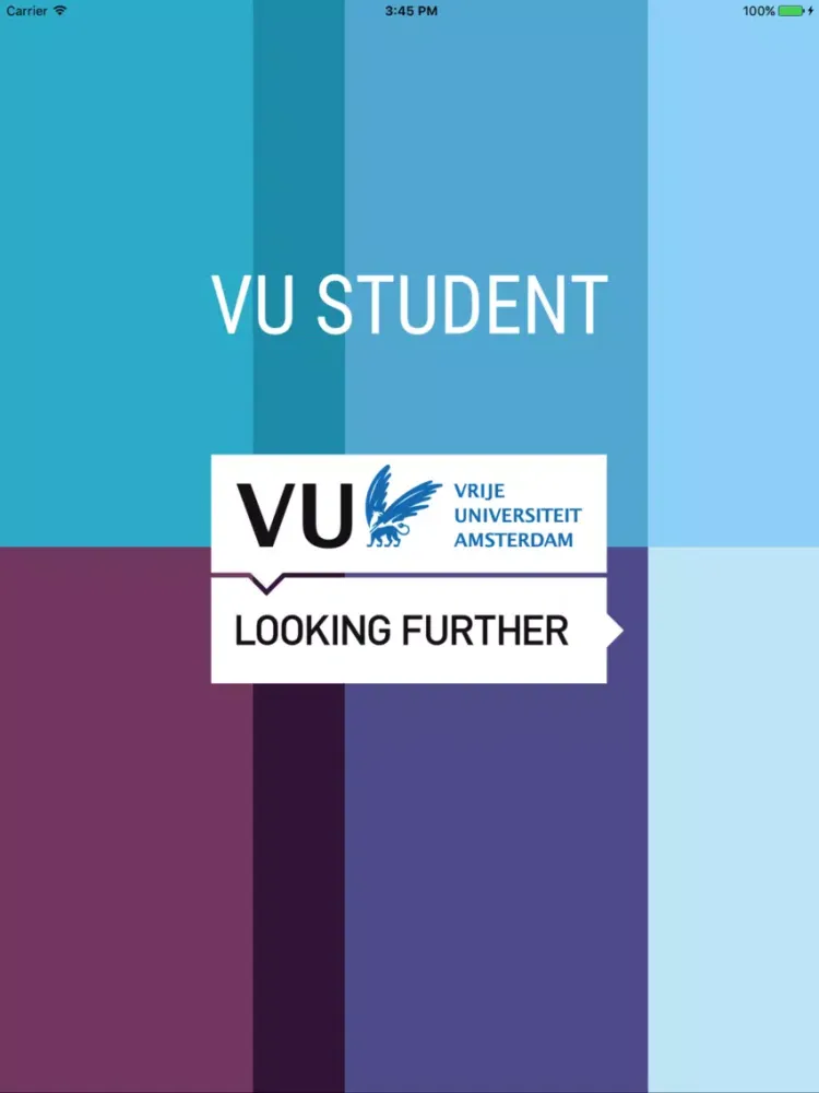 VU Student iPad 应用截图
