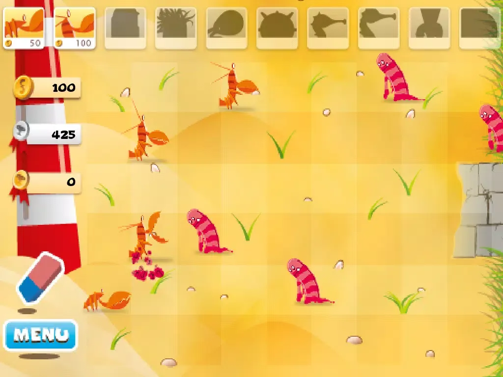Capturas de pantalla de Muddy Monsters Attack Ameland iPad 