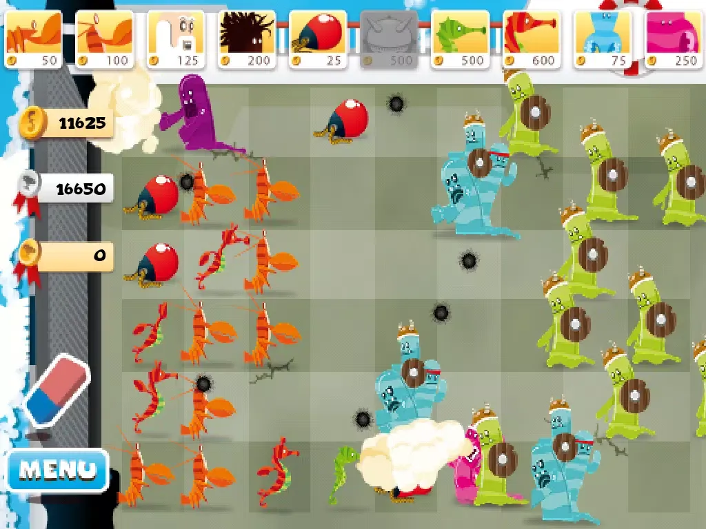 Capturas de pantalla de Muddy Monsters Attack Ameland iPad 