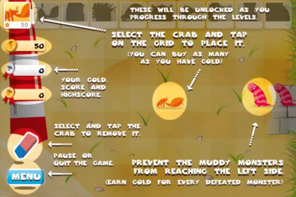 Capturas de pantalla de Muddy Monsters Attack Ameland