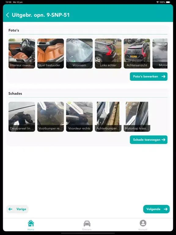 Screenshot di VWE Capture app iPad 