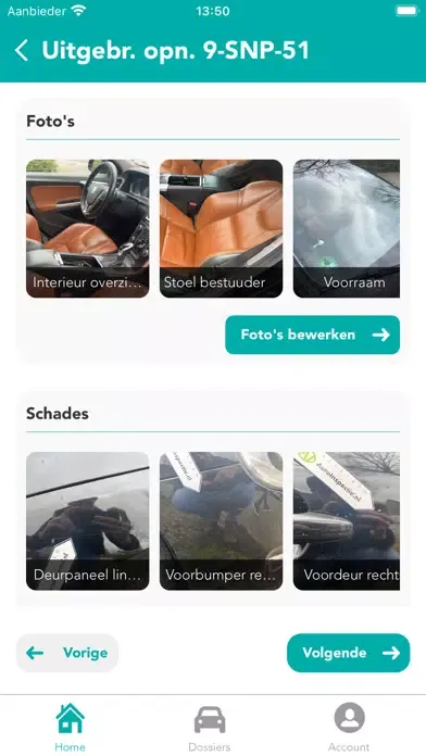 Screenshot di VWE Capture app