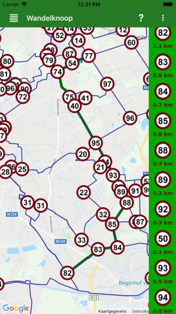 تصاویر Wandelknoop Vlaanderen