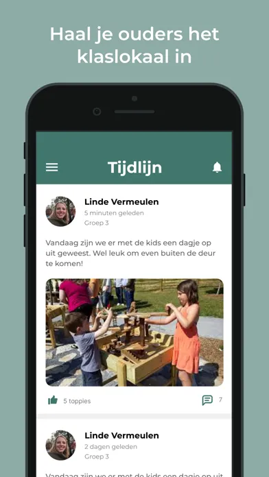 Klasbord Ouderapp Screenshots