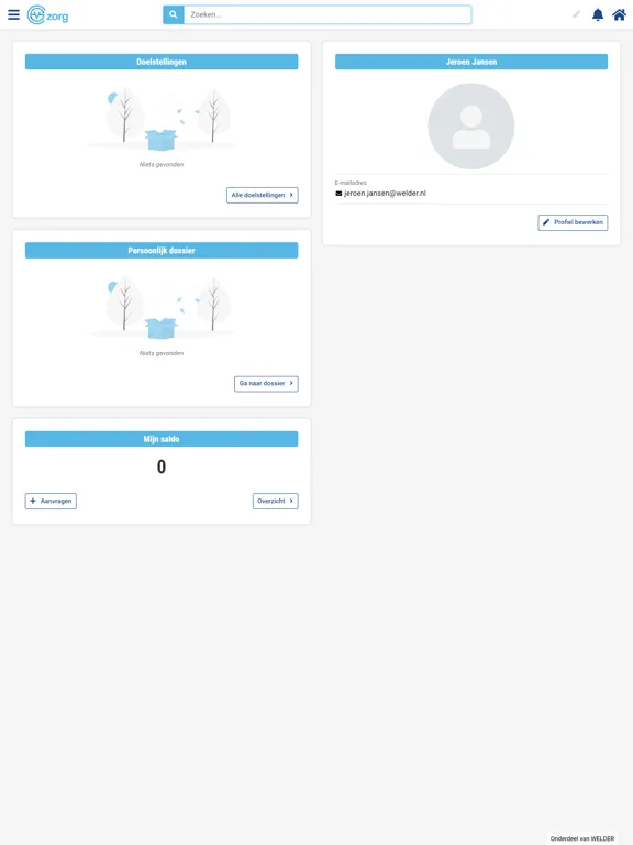 Zrzuty ekranu Mijn CVS Zorg iPad 