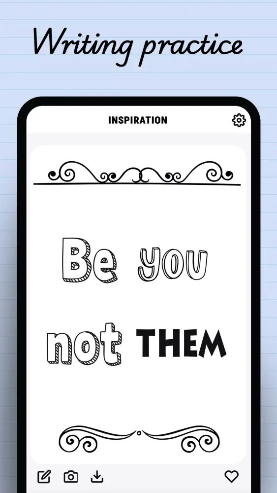 Capturas de pantalla de Cursive Handwriting Practice