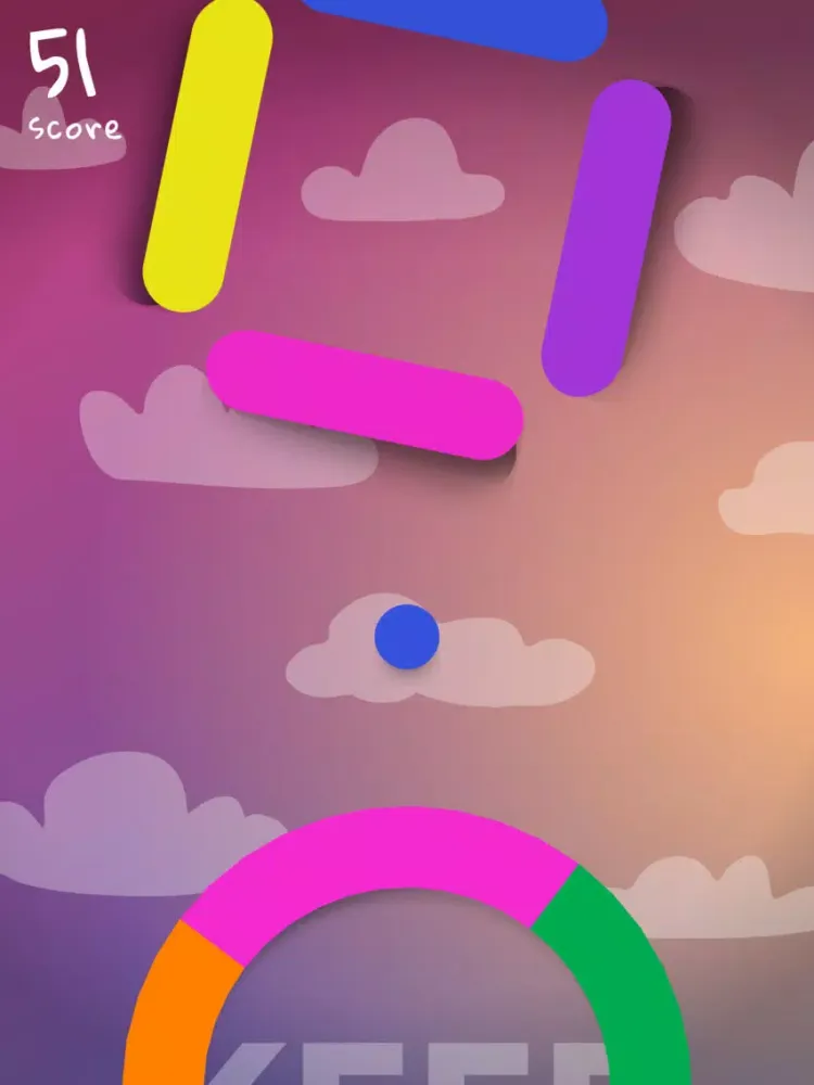 Mega Jump Jump Color Game iPad  Screenshots