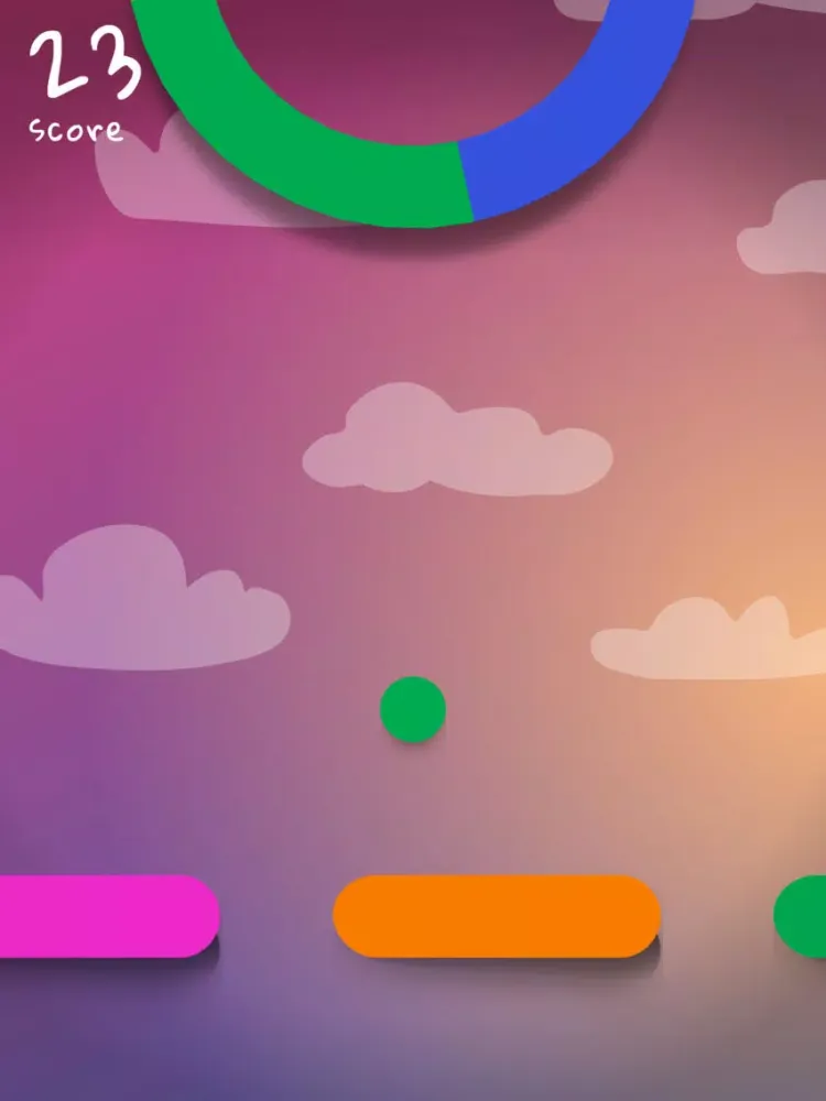 Mega Jump Jump Color Game iPad  Screenshots