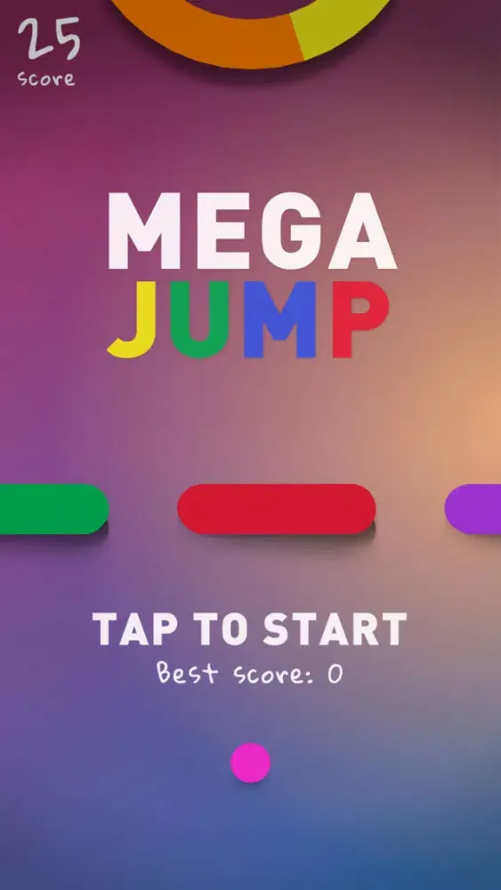 Mega Jump Jump Color Game Screenshots