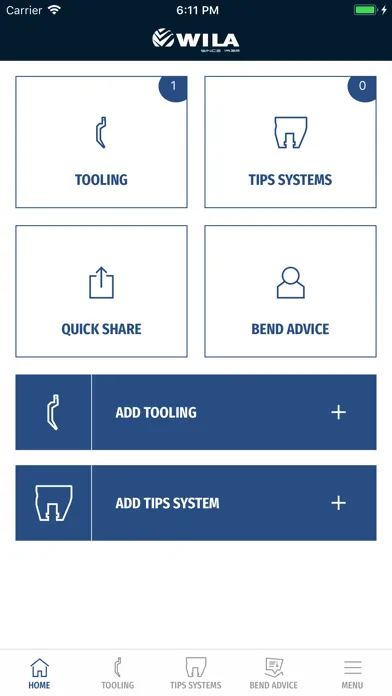ภาพหน้าจอของ WILA Smart Tooling