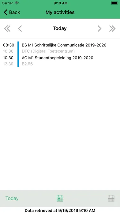 Ảnh chụp màn hình của Windesheim App for students