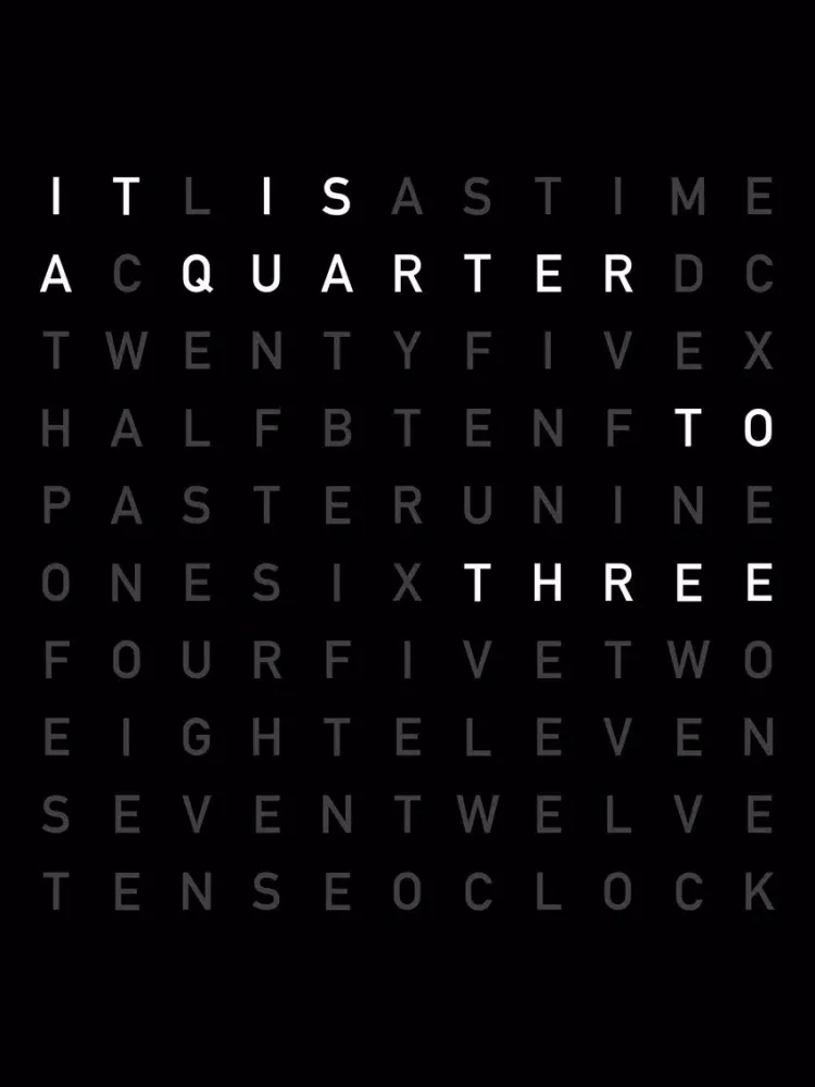 تصاویر TextClock - The Human Readable Clock iPad 