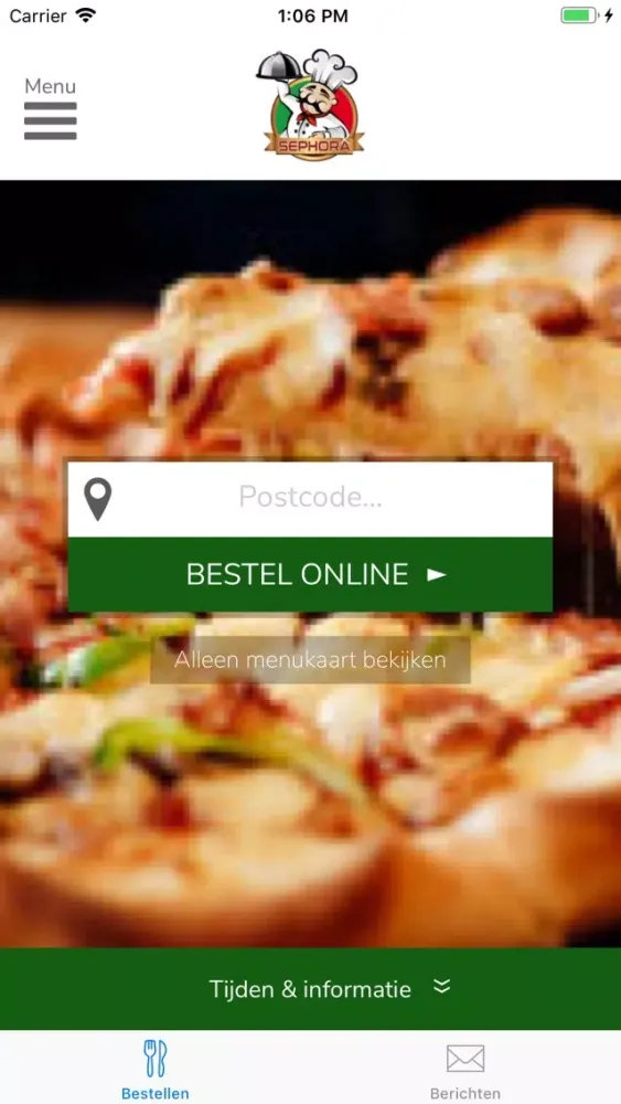Pizzeria Sephora应用截图