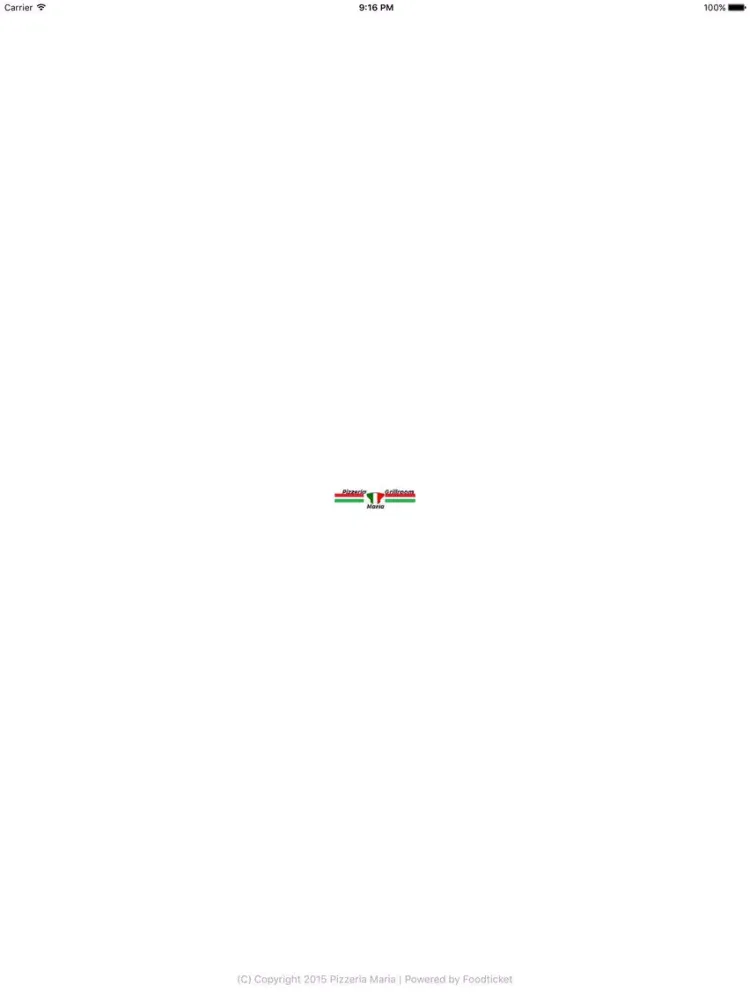 تصاویر Pizzeria Maria iPad 