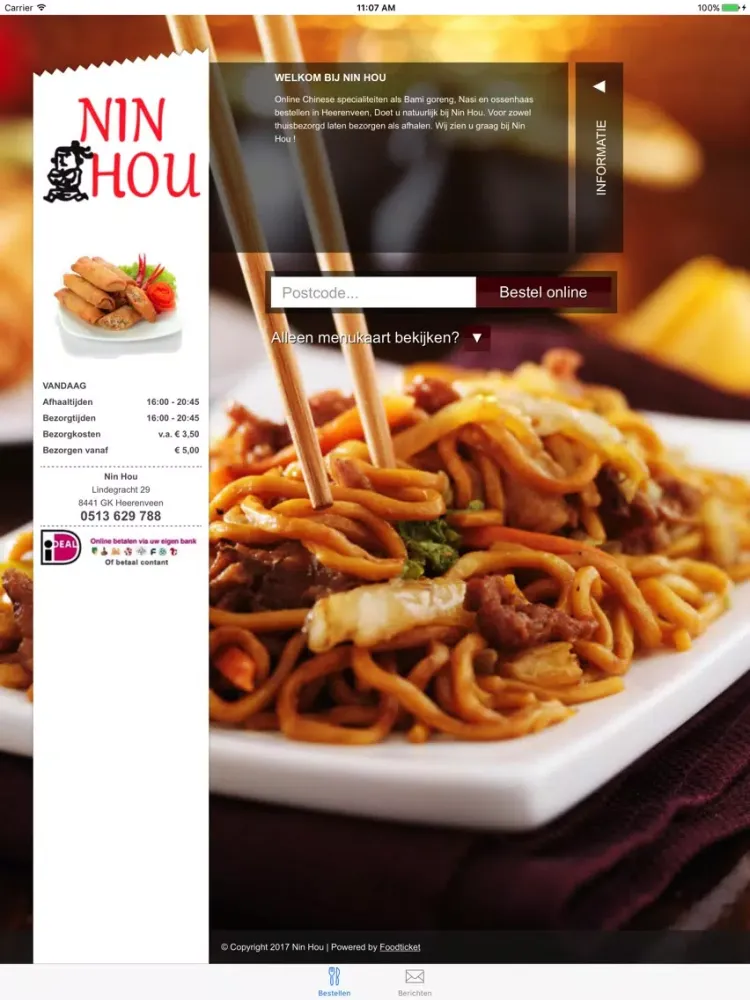 Nin Hou (Heerenveen) iPad  Screenshots