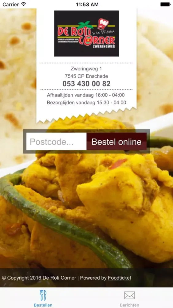 Screenshot di De Roti Corner (Enschede)
