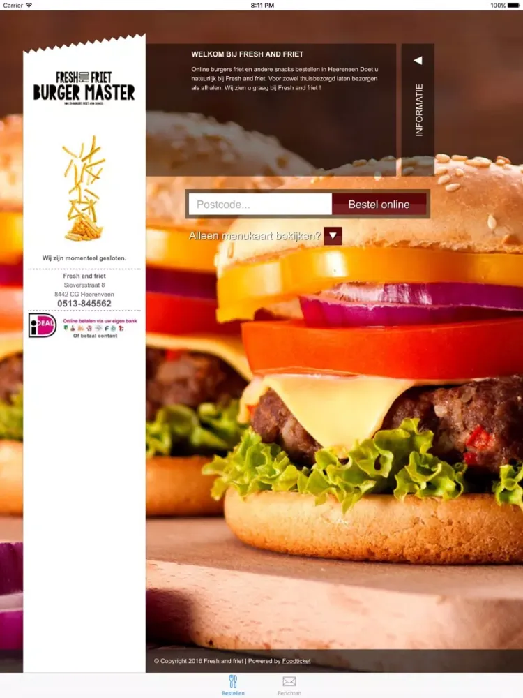 Fresh and Friet iPad  Screenshots