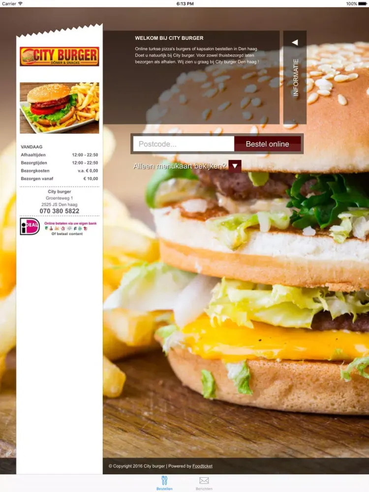 تصاویر City Burger iPad 