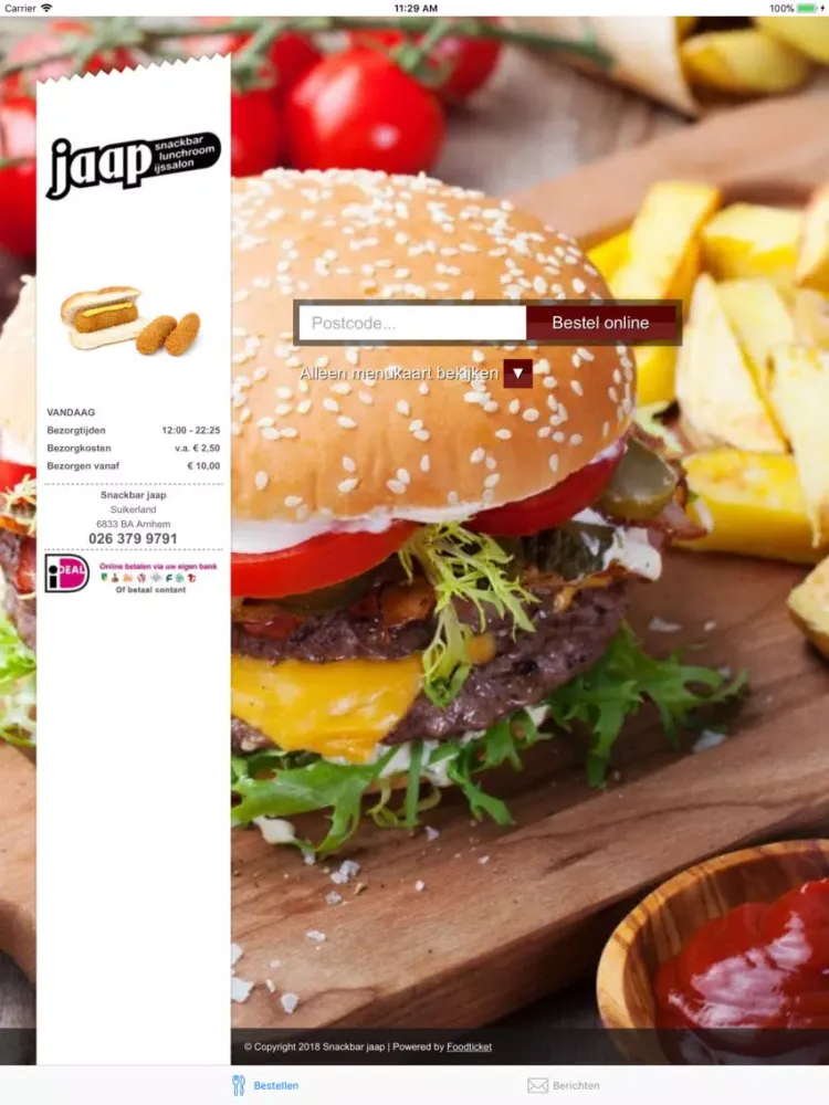 Snackbar Jaap (Arnhem) iPad  سکرین شاٹس