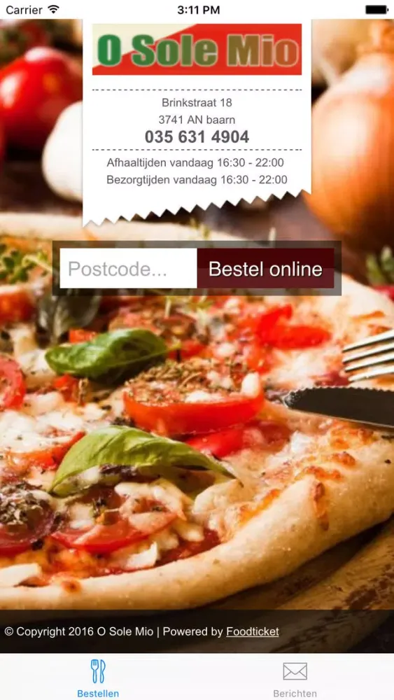 O Sole Mio (Baarn) স্ক্রিনশট