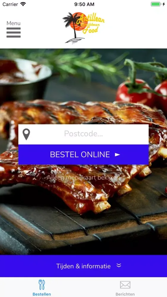 Capturas de tela do Antillean & Caribbean Food